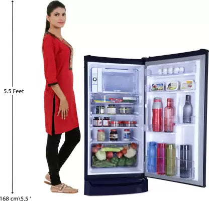 Godrej 185 L Direct Cool Single Door 4 Star Refrigerator (Aqua Blue, RD UNO 1854 PTI AQ BL) Godrej 185 L Direct Cool Single Door 4 Star Refrigerator (Aqua Blue, RD UNO 1854 PTI AQ BL)